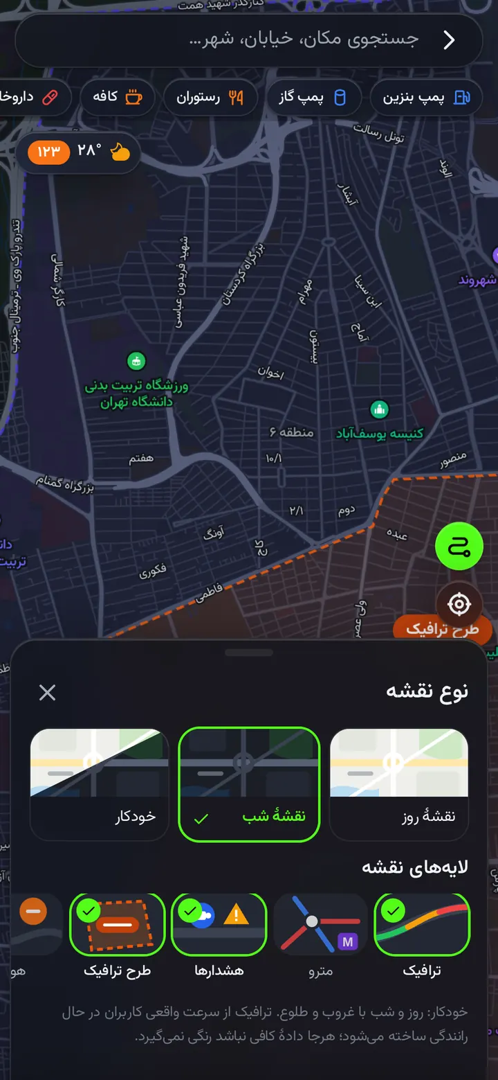 پنل لایه‌ها